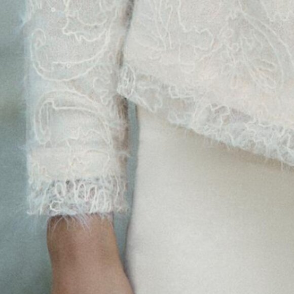 COMBINED KNIT BLAZER WITH SEQUINS - Picture 3 of 12